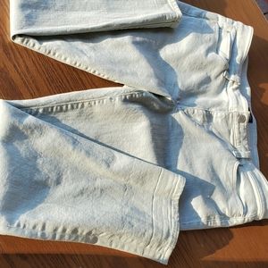 Ann Taylor mint green ankle pants, stretch ..